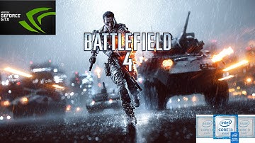 Battlefield 4  i3 6100/GTX 960 FPS test Ultra settings