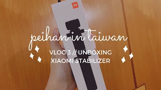 UNBOXING / SHOPEE TAIWAN XIAOMI BLUETOOTH MONOPOD TRIPOD | 開箱 / 台灣蝦皮購物小米藍芽自拍杆支架式 | Vlog3