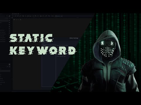 New Static Keyword in Godot