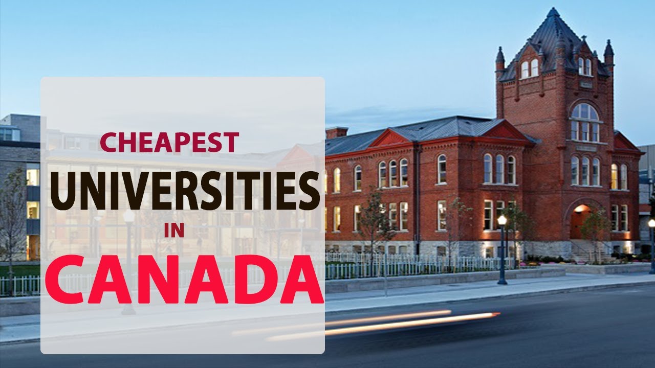 tuition free universities in canada for phd