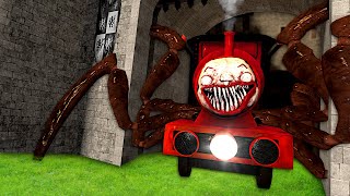 Choo Choo Charles Attacks Castle Garrys Mod