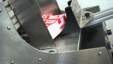 Friction feeder - Vacuumatic TCF - Counting iron on non standard shaped labels test 5