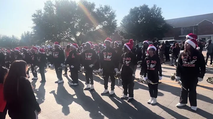 Lancaster, Texas Tiger band Christmas parade 2025 ￼