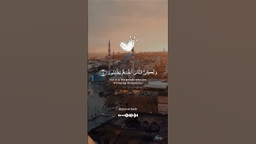 حالات واتس اب، تلاوة قرآن كريم #قرآن #قران_كريم #عبدالباسط_عبدالصمد #تلاوات #تلاوة_خاشعة #رائع