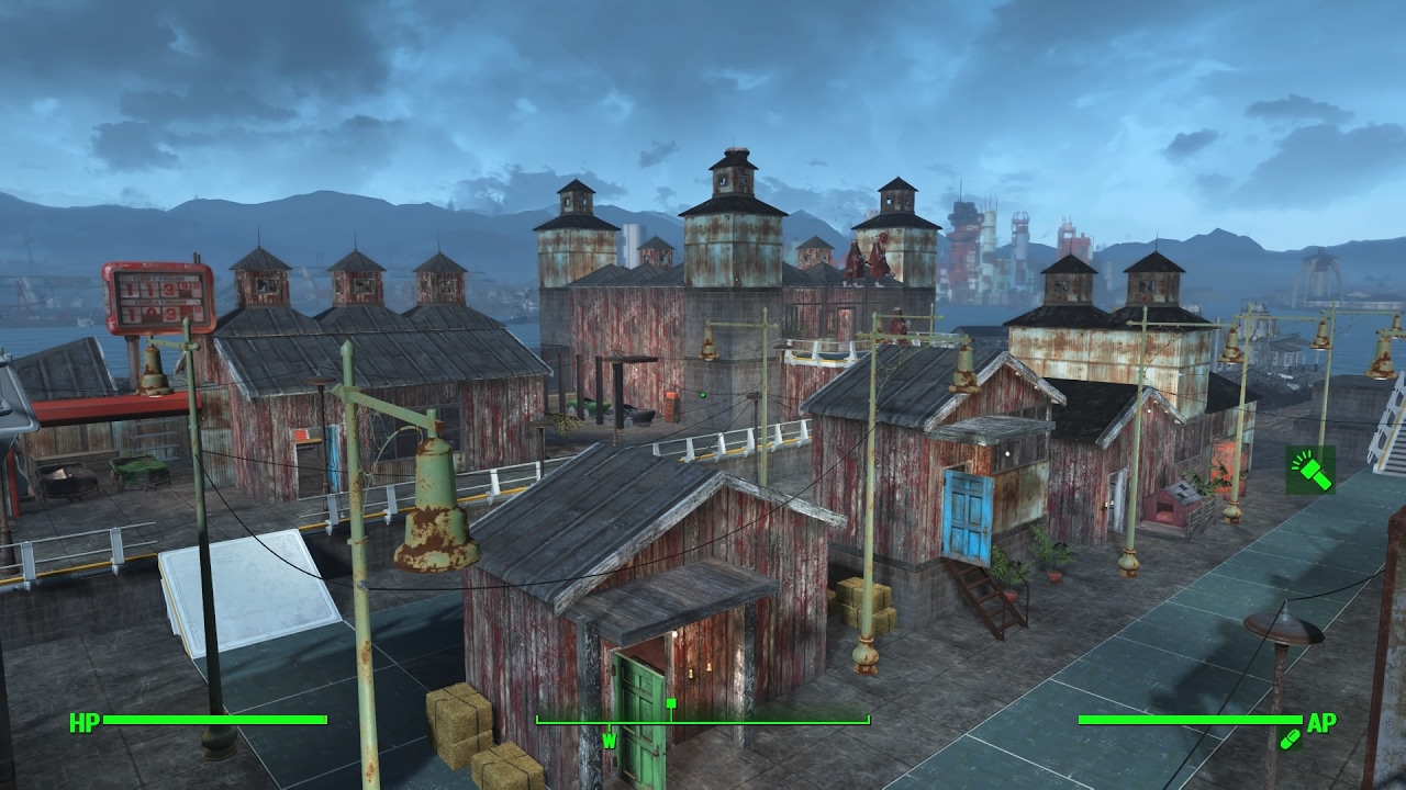 Fallout4 居住地の作り方 家の建築例やコツなど Youtube