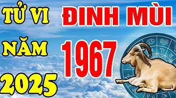 Tử Vi Tuổi Đinh Mùi 1967 SỐ ĐỎ HƠN SON, Cuộc Đời Thăng Cấp Trong Năm Mới 2025 | PTPT