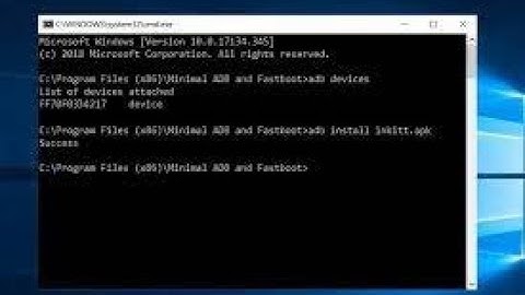 How to install adb driver on windows 10