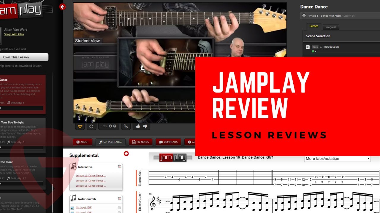 JamPlay Online Guitar Lessons Review