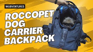 ROCCOPET Dog Carrier Backpack for our Shih Tzu | Unboxing & Initial Impressions