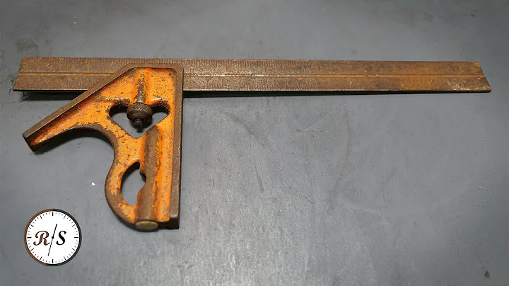 Rusty Combination Square Restoration