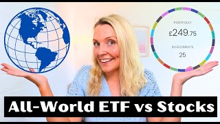 Will a Stock Portfolio Beat an All-World ETF? (Highly unlikely)
