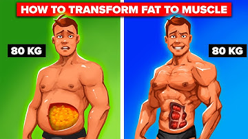 How to Lose Fat AND Gain Muscle At The Same Time Step By Step