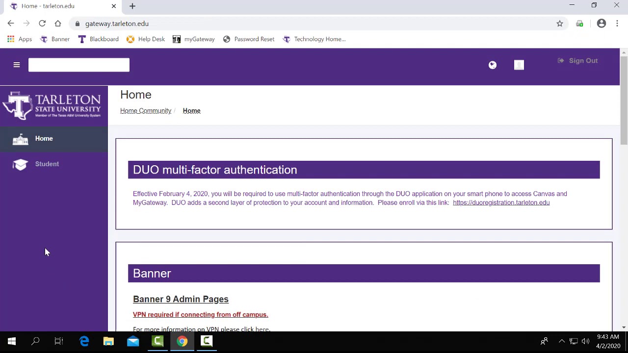 Opting In For Pass Fail Option At Tarleton State University Youtube