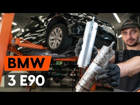 Wie BMW 3 (E90) Kraftstofffilter wechseln [TUTORIAL AUTODOC]