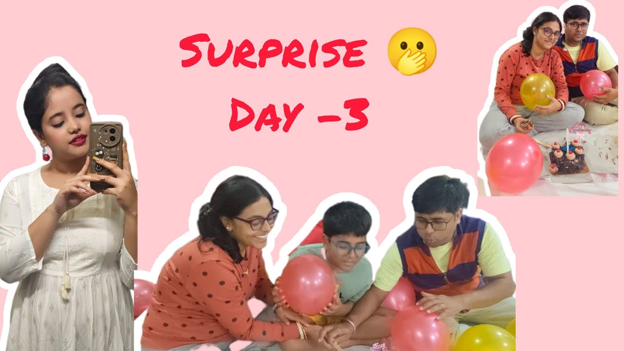  হঠাৎ করে চমকে দিলাম 🫣✨ || Day -3🧿 || 