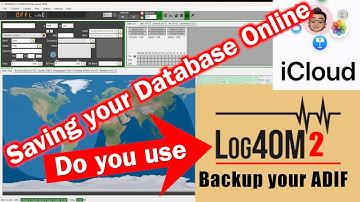 Maintaining your Log4OM Database Online | Configuring Log4OM for the Cloud | Backup you ADIF Files