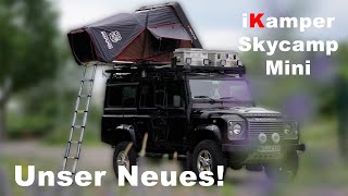 Ikamper Skycamp Mini Rocky Black Land Rover Defender 110 Youtube