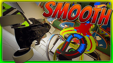Super Smooth Track and an Inevitable Twist! | Hot Wheels Unleashed Custom Tracks