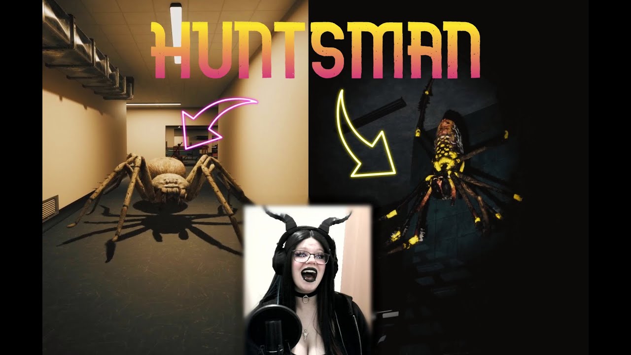 KjaerliCat Plays - Huntsman (This SCARY SPIDER HORROR GAME killed me!)