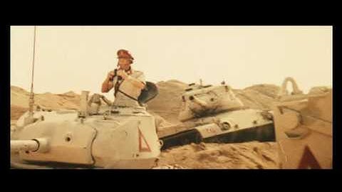 熱砂の戦車軍団　予告編