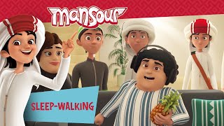 Sleep-walking 😴 | Full Episode | The Adventures of Mansour ✨
