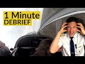 PLANE CRASHES into FOREST  l 1 Minute DEBRIEF (episode 3) by CAPTAIN JOE