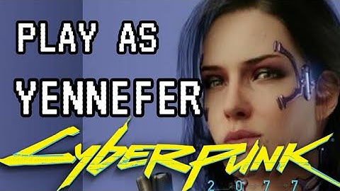 Cyberpunk 2077 | How to Make Yennefer | Character Creation