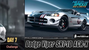 Need For Speed No Limits: Dodge Viper SRT-10 ACR-X | Proving Grounds (Day 7 - Challenge)