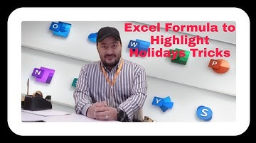 Holidays Tricks highlights In Conditional formatting#conditionalFormating