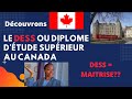 Le dess ou diplme dtude suprieure spcialis au canada