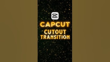 CapCut Cutout ✂️Transition Tutorial | Strep by Step Guide #shorts #tutorial #cutouttransition