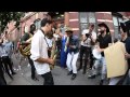 Jon Batiste And Stay Human on the streets of Williamsburg (Tue 6/9/15)