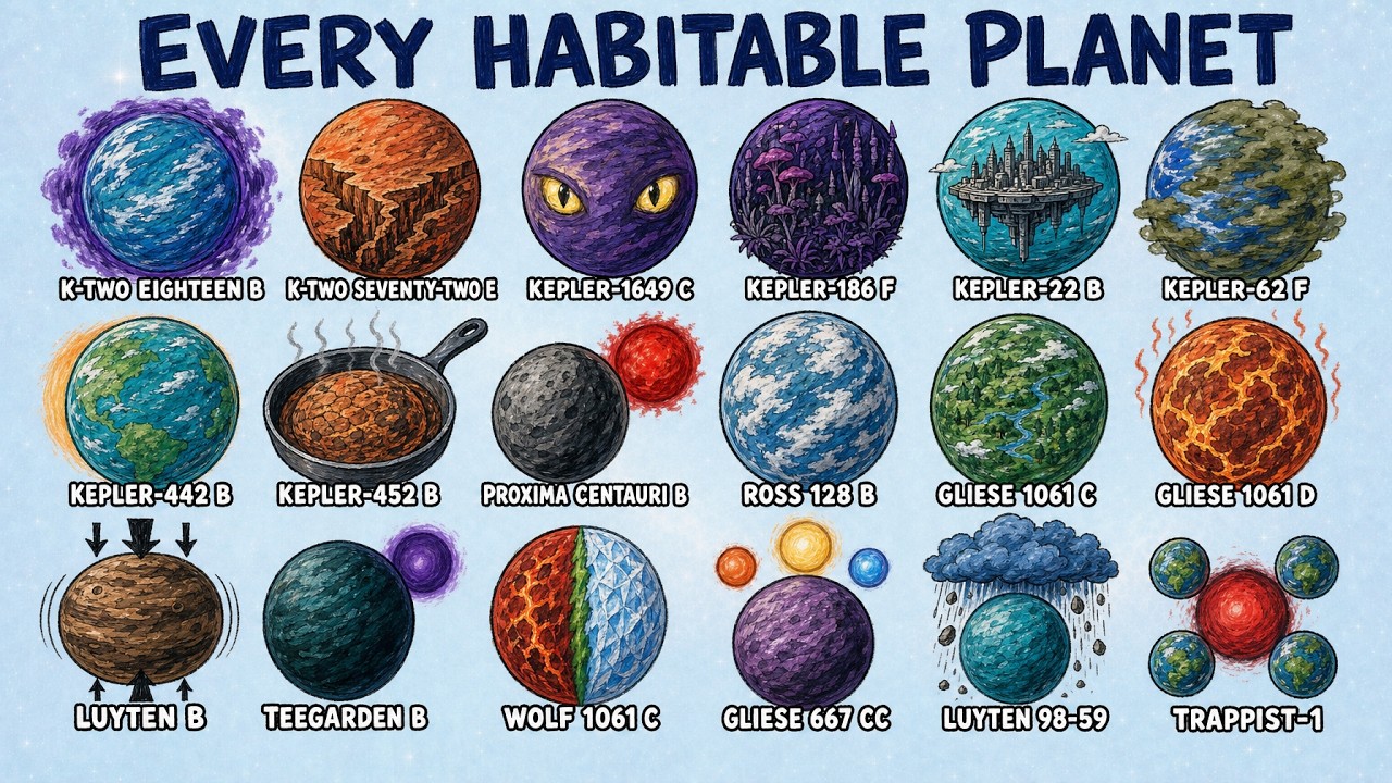 Exoplanet Habitability: Factors Determining Life-Supporting Worlds