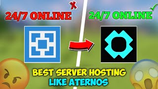 BEST SERVER HOSTING SITE LIKE ATERNOS | 24/7 JAVA+PE !😱 free minecraft server hosting #andero screenshot 4