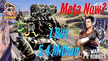 Ardent Blitz + NEW Pilot - 5.4 Million Damage - War Robots [WR]