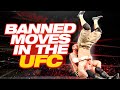 10 SUPER ILLEGAL MOVES in the UFC