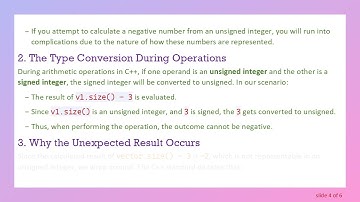 Understanding the Weird Behavior of vector.size() in C+ +