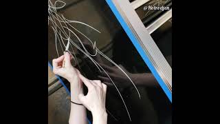 Pinstriping freehand design on tool box Net Worth