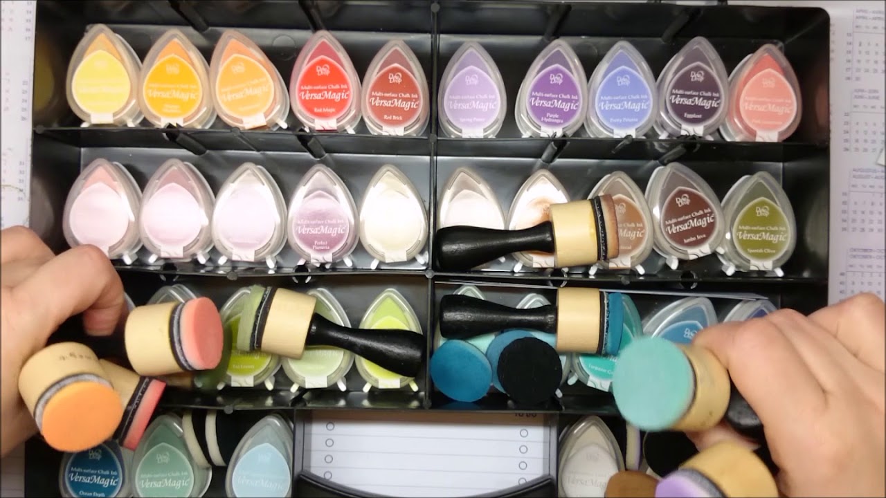 maaike verstuyf Versamagic ink blending recipes and a small haul and happy mail