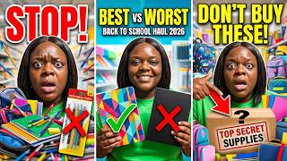 Stop Buying the Wrong School Supplies Back to School Haul 2026 LIVE