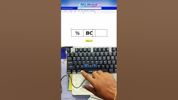 Draw Fractions in MS Word with One Shortcut You Won’t Expect How Quick This Trick Works