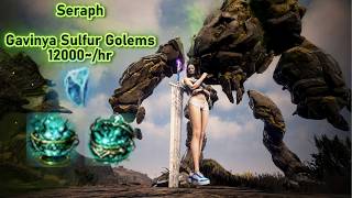 BDO | Gavinya Sulfur Golems | Seraph Sacramentum (1960~AP) | 12000~/hr (Lv2) (No NW Buff)