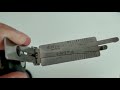 Lishi Picking HU101 Pick & Decoder. Step By Step Video Tutorial