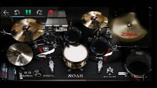 ARIEL (NOAH) - TEGAR (ROSSA) | REAL DRUM COVER