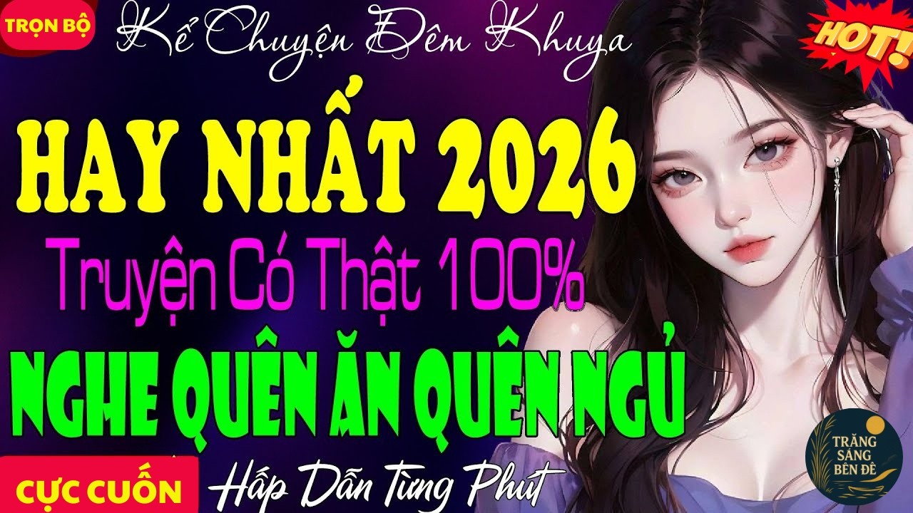 [MỚI 2026] KỂ ĐÊM KHUYA CÓ THẬT 100% - NGHE XONG CÂU CHUYỆN NÀY, CẢ TRIỆU NGƯỜI QUÊN ĂN QUÊN NGỦ