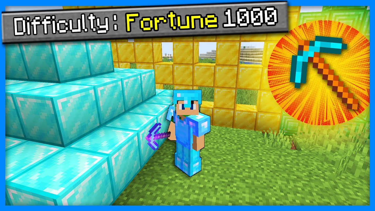 How To Get A Pickaxe With Fortune 1000