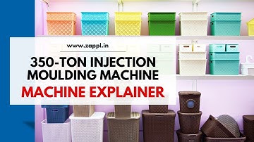 350 ton injection moulding machine | plastic banane ka machine | GEC | ZAPPL | Zero Aperture
