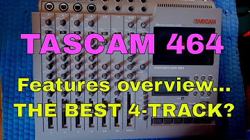 Tascam 464 Portastudio  review, comparison & features overview