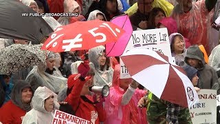 West Virginia Teachers Win Promise of Pay Raise, But Continue Strike over Soaring Healthcare Costs