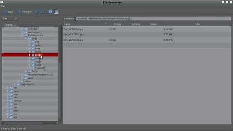 File Sequence Browser